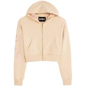 KATIE JNYC
DYLAN ZIP CROPPED HOODIE XL